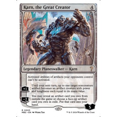 Karn, the Great Creator