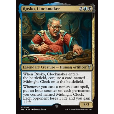 Rusko, Clockmaker
