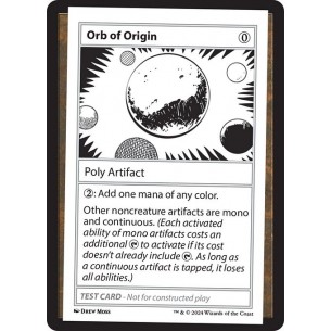 Orb of Origin