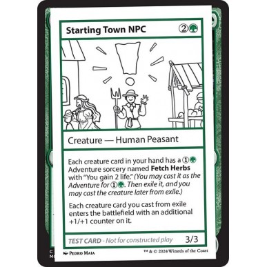 Starting Town NPC