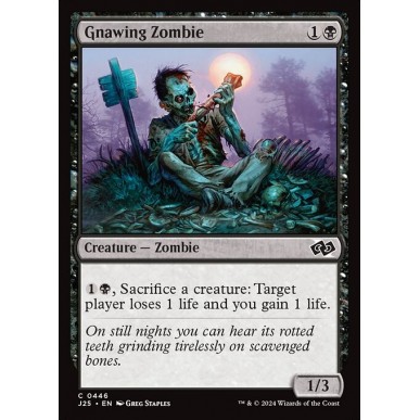 Gnawing Zombie