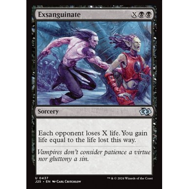 Exsanguinate
