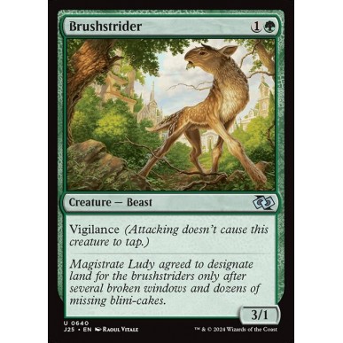 Brushstrider