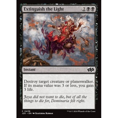 Extinguish the Light