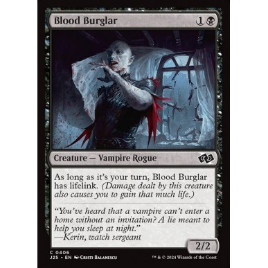 Blood Burglar