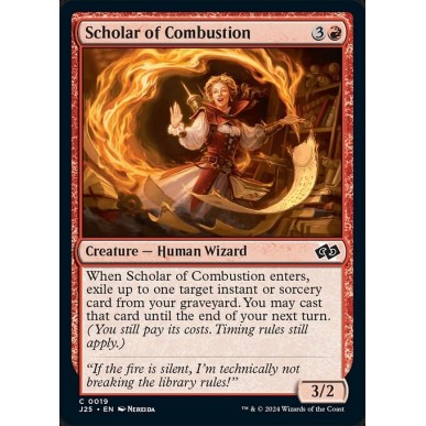 Scholar of Combustion