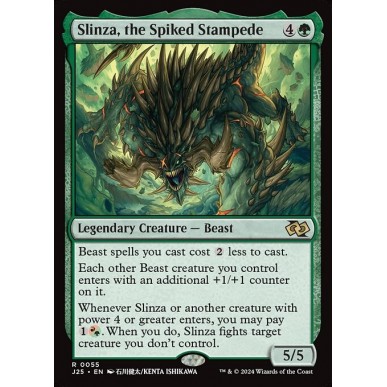 Slinza, the Spiked Stampede