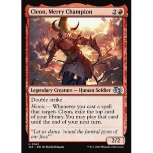 Cleon, Merry Champion