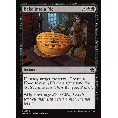 Bake into a Pie