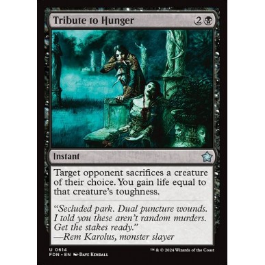 Tribute to Hunger