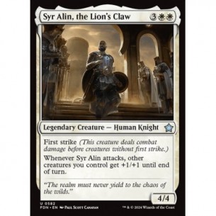 Syr Alin, the Lion's Claw