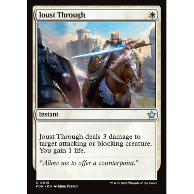 Joust Through
