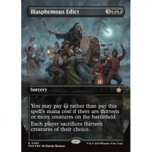 Blasphemous Edict