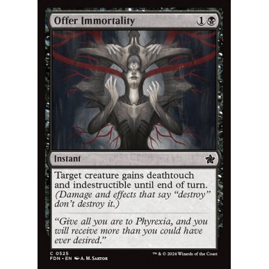 Offer Immortality