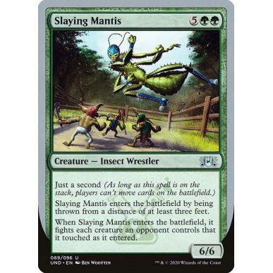 Slaying Mantis