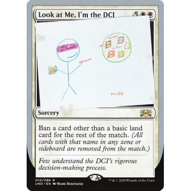 Look at Me, I'm the DCI