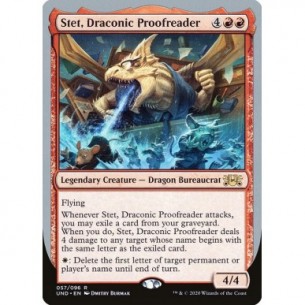 Stet, Draconic Proofreader