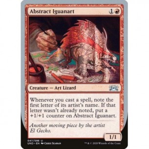 Abstract Iguanart