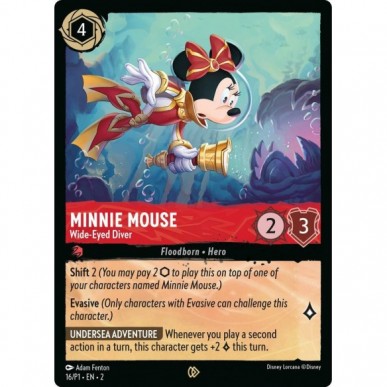 Minnie Mouse - Wide-Eyed Diver