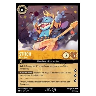 Stitch - Rock Star