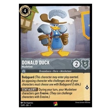Donald Duck - Musketeer