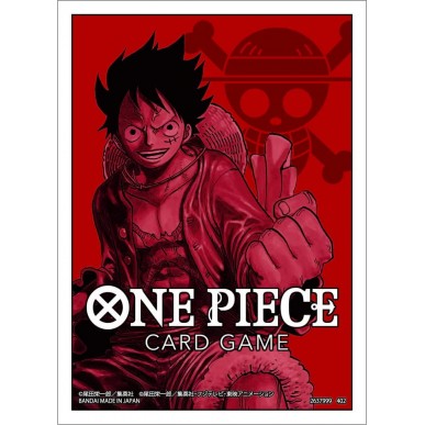 Standard - One Piece Card Game - Official Sleeves 1 - Luffy (70 Bustine)