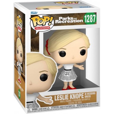 Funko Pop Television 1287 - Leslie Knope in Wedding Dress - Parks and Recreation