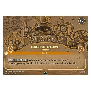 Pista di Sugar Rush - Traguardo