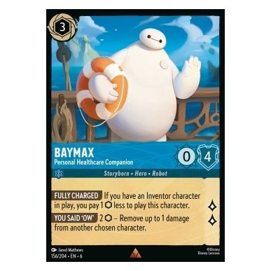 Baymax - Operatore Sanitario Personale