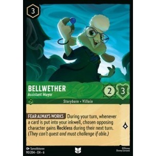 Bellwether - Assistente...