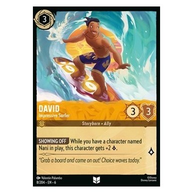 David - Surfista Impressionante