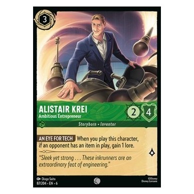 Alistair Krei - Imprenditore Ambizioso