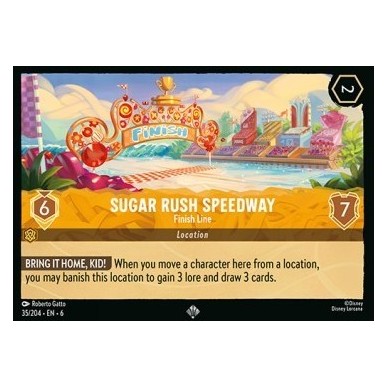 Pista di Sugar Rush - Traguardo