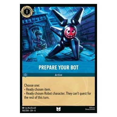 Prepara il tuo Robot