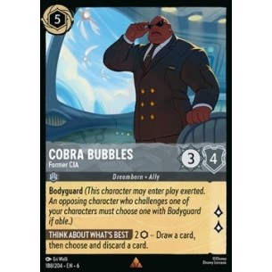 Cobra Bubbles - Ex Agente CIA