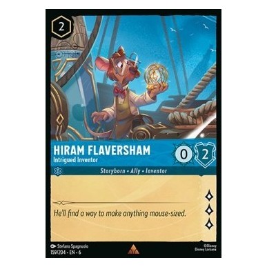 Hiram Flaversham - Inventore Incuriosito