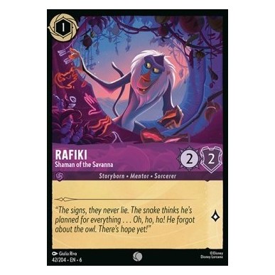 Rafiki - Shaman of the Savanna