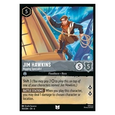 Jim Hawkins - Specialista del Sartiame