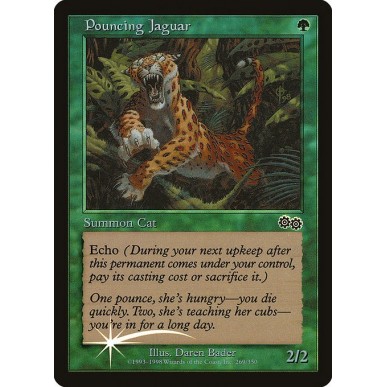 Pouncing Jaguar