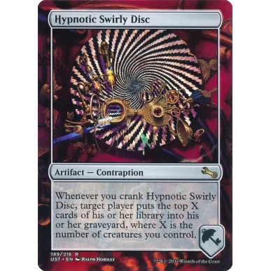 Hypnotic Swirly Disc