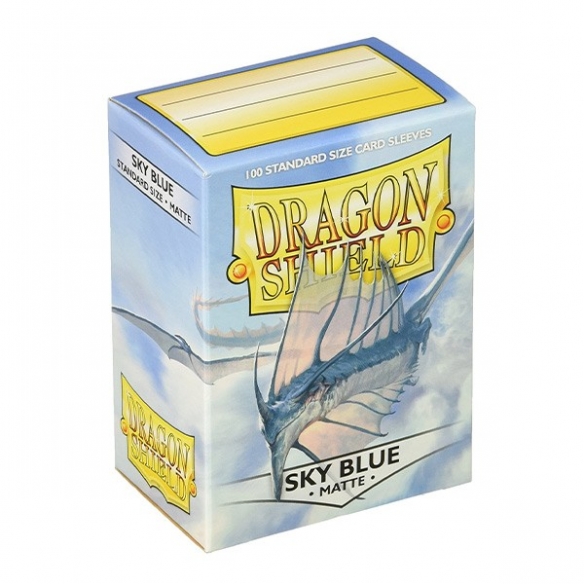 Standard - Matte Sky Blue (100 Bustine) - Dragon Shield Bustine Protettive