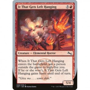 It That Gets Left Hanging