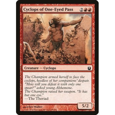 Cyclops of One-Eyed Pass