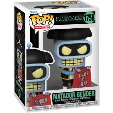 Funko Pop Animation 1756 - Matador Bender - Futurama