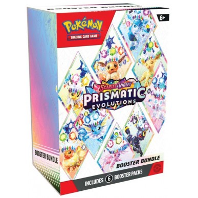 Scarlet & Violet: Prismatic Evolutions - Bundle 6 Buste (ENG)