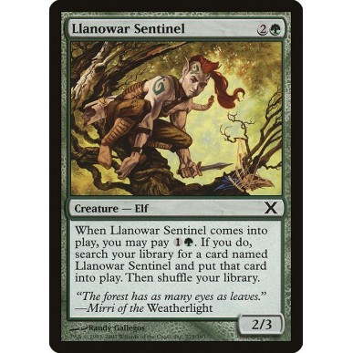 Llanowar Sentinel