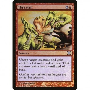 Threaten