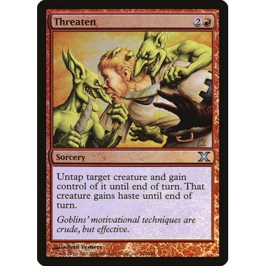 Threaten