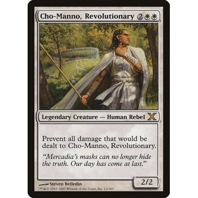Cho-Manno, Rivoluzionario