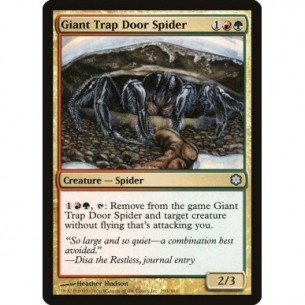 Giant Trap Door Spider